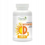 Vitamin D3 - 5000 IU 100 softgel caps NatVita