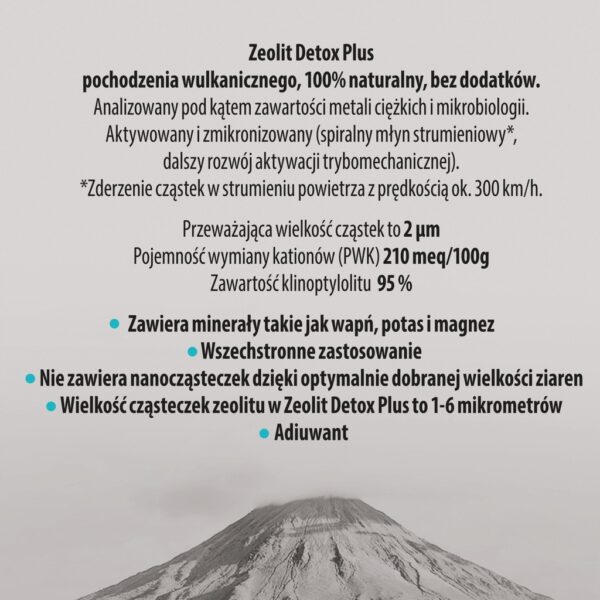 Zeolite Detox+Clinoptilolite Powder Cleansing Heavy Metals 100g NatVita - Image 3