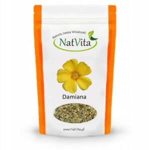 Damiana Herb Herb Leaves Natural Libido Erection Cellulite 150g NatVita
