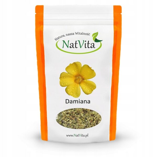 Damiana Herb Herb Leaves Natural Libido Erection Cellulite 150g NatVita - Image 1
