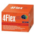 4 Flex Collagen powder blackcurrant 30 sachets
