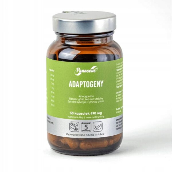 ADAPTOGENS 50 capsules PANASEUS ASHWAGANDHA Yango - Image 1