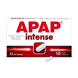 Apap Intense paracetamol painkiller 10 tab.