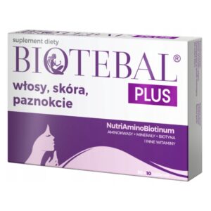 BIOTEBAL PLUS hair skin nails 40 tablets (30+10 tablets)