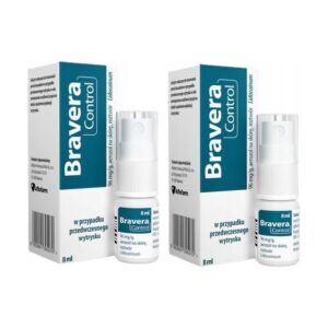 BRAVERA CONTROL Premature Ejaculation Remedy 2x8 ml