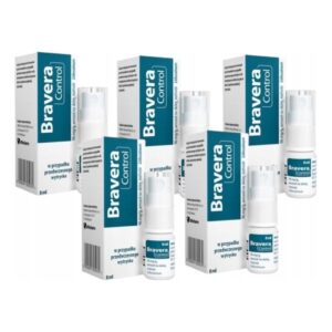 BRAVERA CONTROL premature ejaculation treatment 5 x 8ml