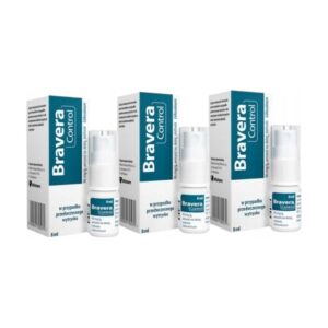 BRAVERA CONTROL treatment of premature ejaculation 3 x 8ml
