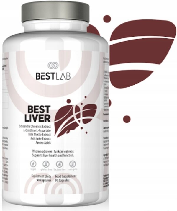 Best-Lab-BestLiver-wspiera-regeneracje-i-funkcje-watroby-90kaps-GRATIS-Marka-Best-Lab Best Lab BestLiver supports liver regeneration and functions 90 caps + FREE - Image 2