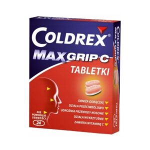 Coldrex MaxGrip C flu cold 24 tablets