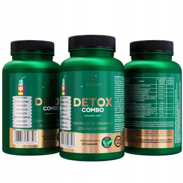 DETOX-Combo-Oczyszczanie-organizmu-z-toksyn-i-zdrowie-watroby-60-kaps-Waga-produktu-z-opakowaniem-jednostkowym-0-2-kg DETOX Combo - Cleansing the body of toxins and liver health - 60 caps - Image 6