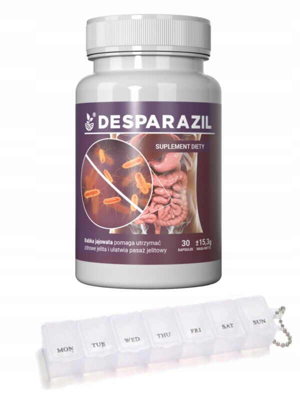 Desparazil facilitates intestinal passage healthy intestines 30 caps + FREE - Image 1