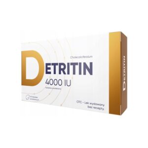 Detritin D3 4000 IU Vitamin D3 60 tablets