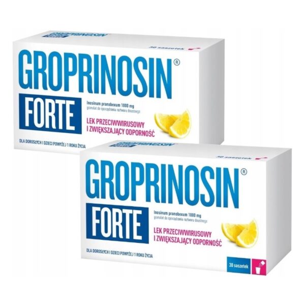 Groprinosin Forte antiviral medicine for drinking granules 2x30 sachets - Image 1