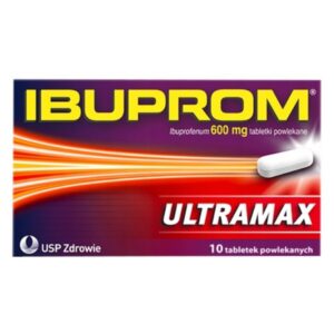 Ibuprom Ultramax 600 mg painkiller 10 tab.