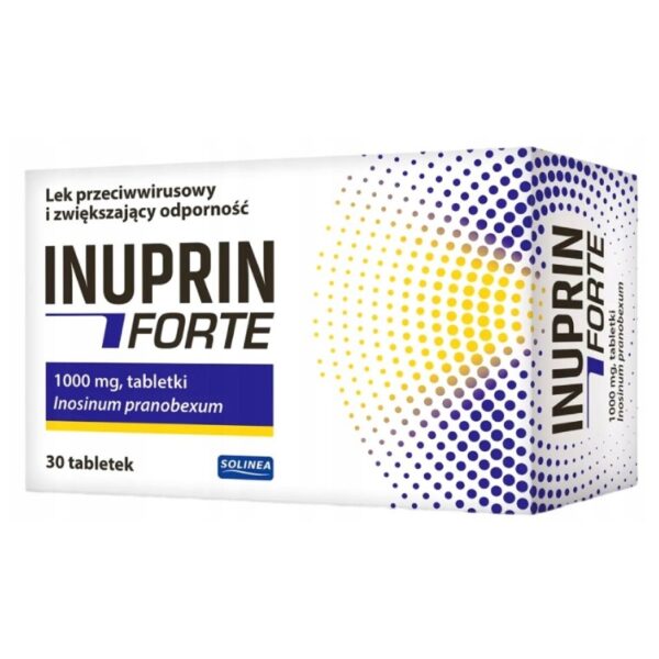 Inuprin Forte antiviral drug herpes 30 tablets - Image 1