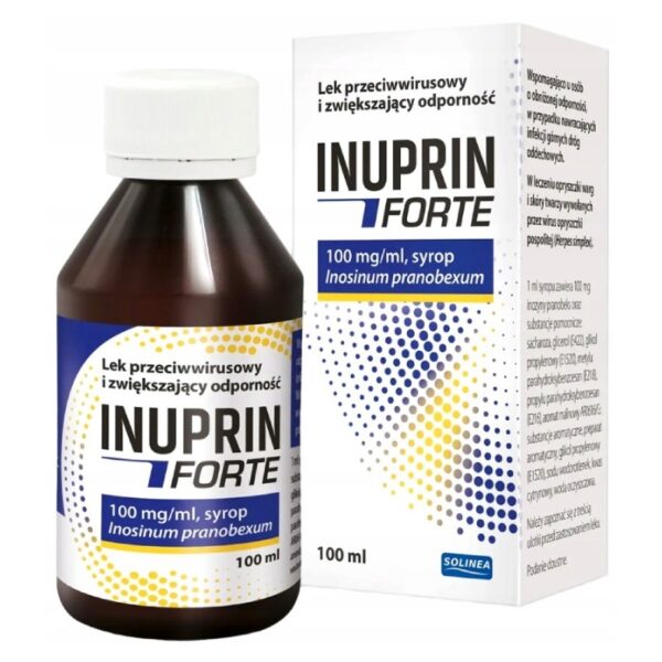 Inuprin Forte herpes immunity syrup 100 ml - Image 1