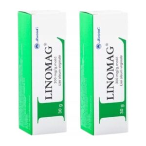 LINOMAG Ointment SCARVES PSORIASIS ECZEMA 2 x 100 g (Set of 2)