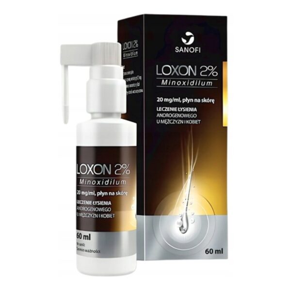 Loxon 2% liquid for skin against hair loss 60 ml - Image 1