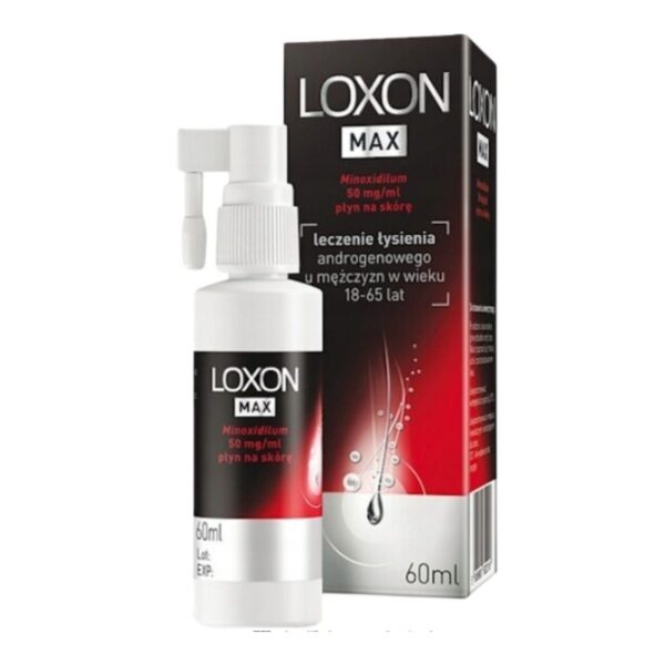 Loxon Max 5% anti-hair loss skin lotion 60 ml - Image 1