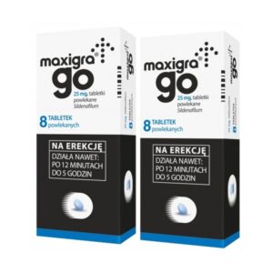 Maxigra Go erection medicine potency 2x8 tab.
