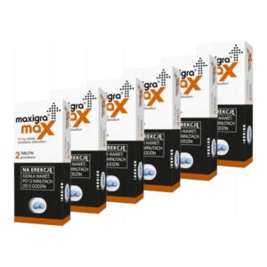 Maxigra Max ERECTION POTENCY 50 mg 6 x 2 tablets