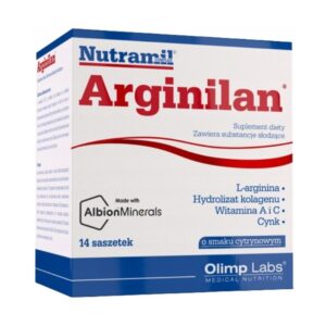 OLIMP Arginilan L-arginine collagen zinc WOUND HEALING PRESSURE SORES 14 sachets