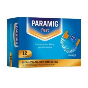 PARAMIG Fast, 500 mg, granules in sachet, 12 pieces