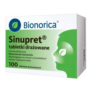 Sinupret Sinus medicine runny nose 100 tablets