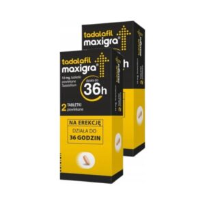 Tadalafil Maxigra ERECTION POTENCY 10mg 2x2 tabs