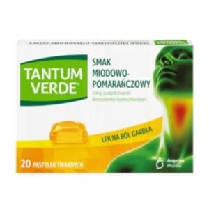 Tantum Verde honey-orange flavor 3 mg 20 lozenges