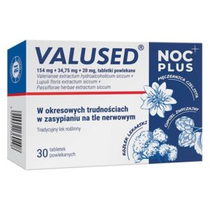 Valused Night Plus calming insomnia 30 tabs