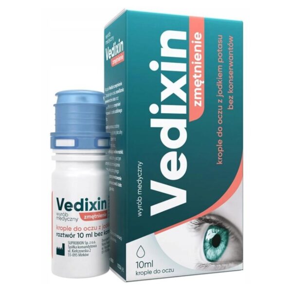 Vedixin Turbidity eye drops with potassium iodide 10ml Vedixin Turbidity eye drops with potassium iodide 10ml - Image 1