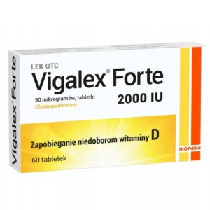 Vigalex Forte 2000 IU, 60 tablets