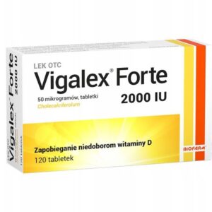 Vigalex Forte vitamin D 2000IU 120 tablets