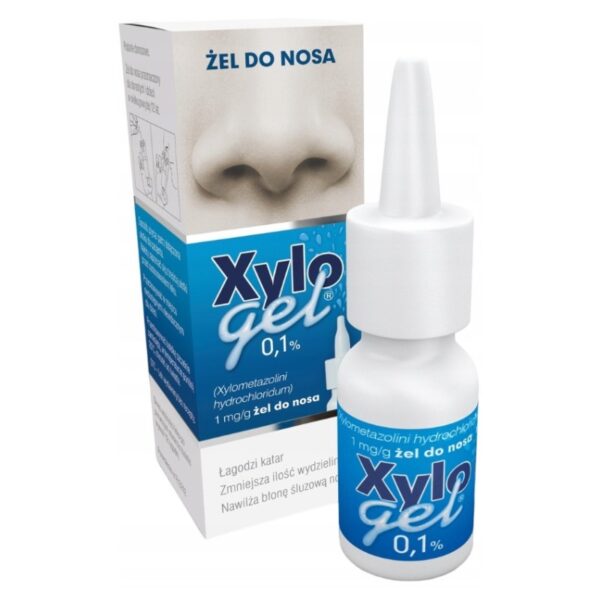 Xylogel 0.1% nasal gel ROUTINE 10 ml Xylogel 0.1% nasal gel ROUTINE 10 ml - Image 1