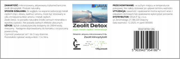 ZEOLIT-Detox-Aktywny-Klinoptylolit-Proszek-120-g-Marka-inna ZEOLITE Detox Active Clinoptilolite Powder 120 g - Image 3