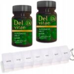 DEL VITAE SET Humic Acid Haloysite Full Cycle 28 capsules x2 + FREE GIFT (Set of 2)
