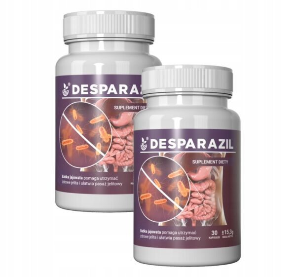 ZESTAW-Desparazil-pomaga-utrzymac-zdrowe-jelita-30-kaps-x2 SET Desparazil helps maintain healthy intestines 30 caps x2 - Image 1
