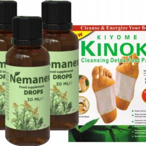 NEMANEX SET DROPS FOR CLEANSING THE BODY FROM PARASITES 30ml x3 + FREE