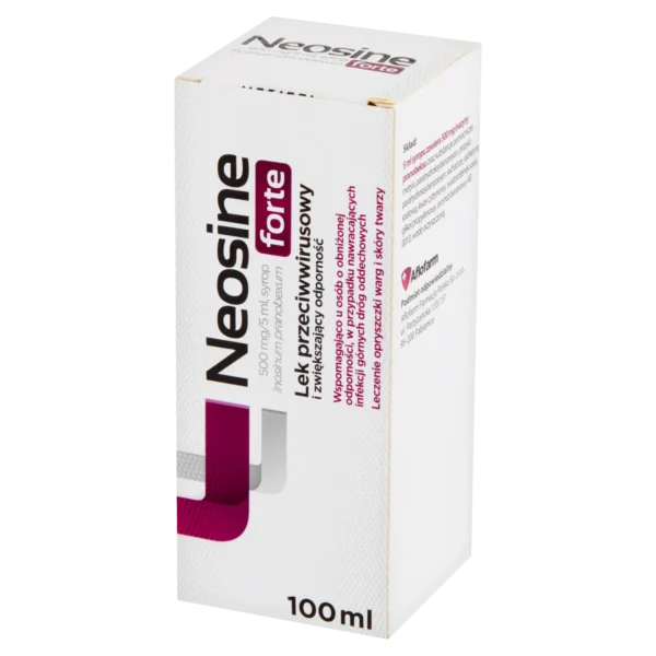 neosine-forte-500-mg-5-ml-syrop-100-ml-16911540621 Neosine Forte 500 mg/ 5 ml, syrup, 100 ml - Image 1