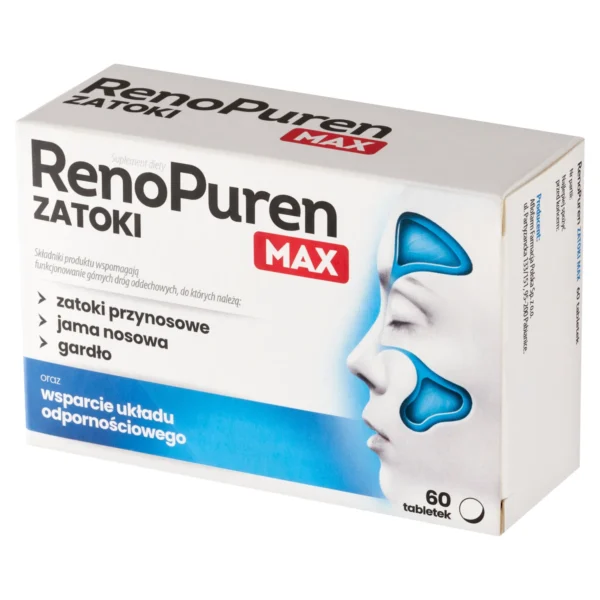 RenoPuren Sinuses Max, 60 tablets - Image 1