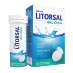 Zdrovit Litorsal Alko-Detox, lemon flavor 10 effervescent tablets