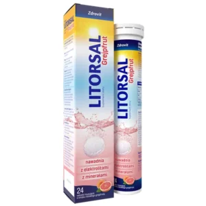 Zdrovit Litorsal Grapefruit, grapefruit flavor, 24 effervescent tablets