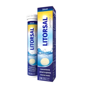 Zdrovit Litorsal Senior+, orange flavor, 24 effervescent tablets