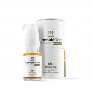 2 x CannabiGold Premium CBD Hemp Oil 12 ml (Set of 2)