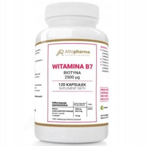 ALTO PHARMA Vitamin B7, 120 capsules