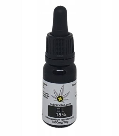 CBD Oil 15% Hemp 1500mg/10ml Certificate