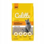 Calitti Economy Bentonite, clumping, odorless cat litter, 5l
