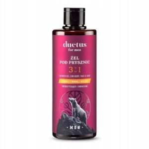 DUETUS for Men Energizing shower gel for men 3in1, 300 ml