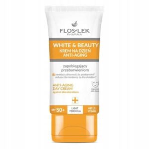 FLOS-LEK WHITE&BEAUTY Anti-Aging Day Cream SPF50+, 30ml